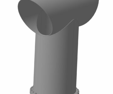 3D модель Глушитель (Dу=1000мм)