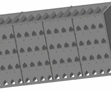 3D модель Секция сушилки ДСП-32