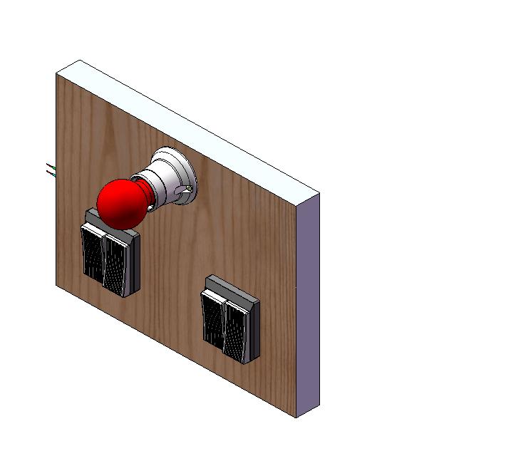 3D модель Управление освещением из нескольких мест