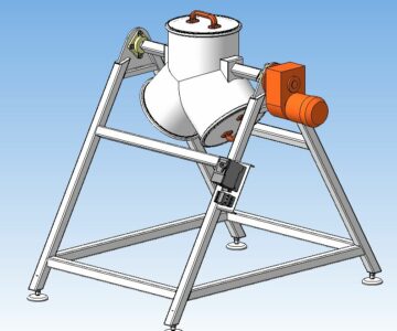 3D модель Смеситель лабораторный Y образный