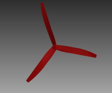 3D модель Воздушный винт 8х4R