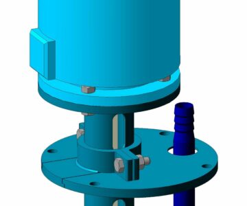 3D модель Насос для подачи СОЖ НПС-25
