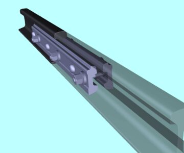 3D модель Рельсовое скрепление стыковое Р-65 3D