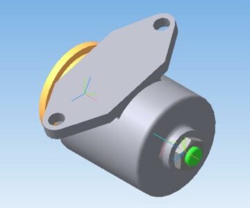 3D модель Амортизатор МЧ00.49