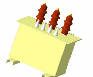 3D модель Трансформатор ТМГ-100