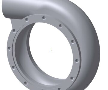 3D модель Улитка нефтяного насоса