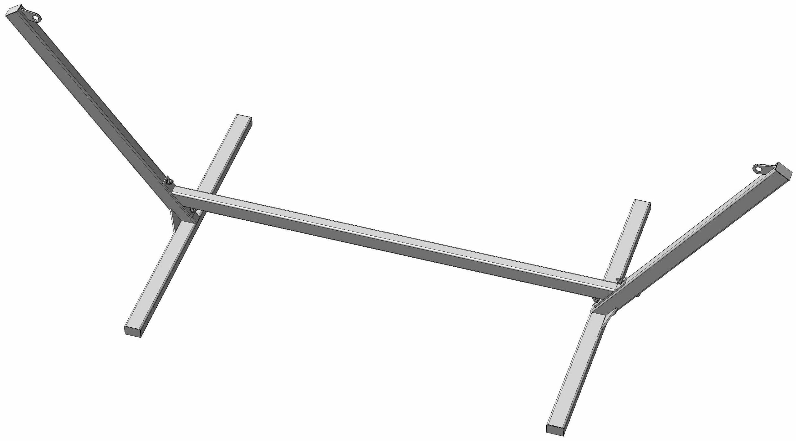 3D модель Каркас для гамака L=2710