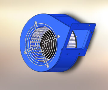 3D модель 3D Вентилятор WPA-140
