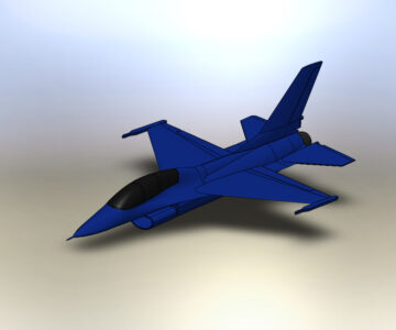 3D модель 3D Истребитель F-16