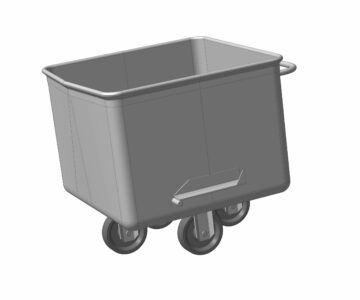 3D модель Тележка-ванна ТВ-2
