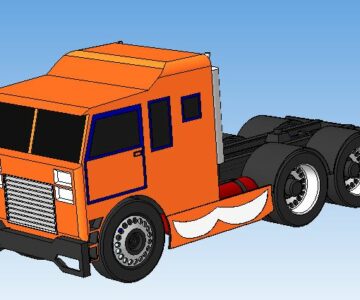 3D модель Грузовик PRAX