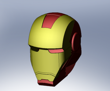 3D модель Шлем Iron Man