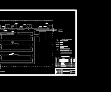 Чертеж Электрификация технологических процесов на свинооткормочной ферме ВГСК "Рожки" Таращанского района Киевской области
