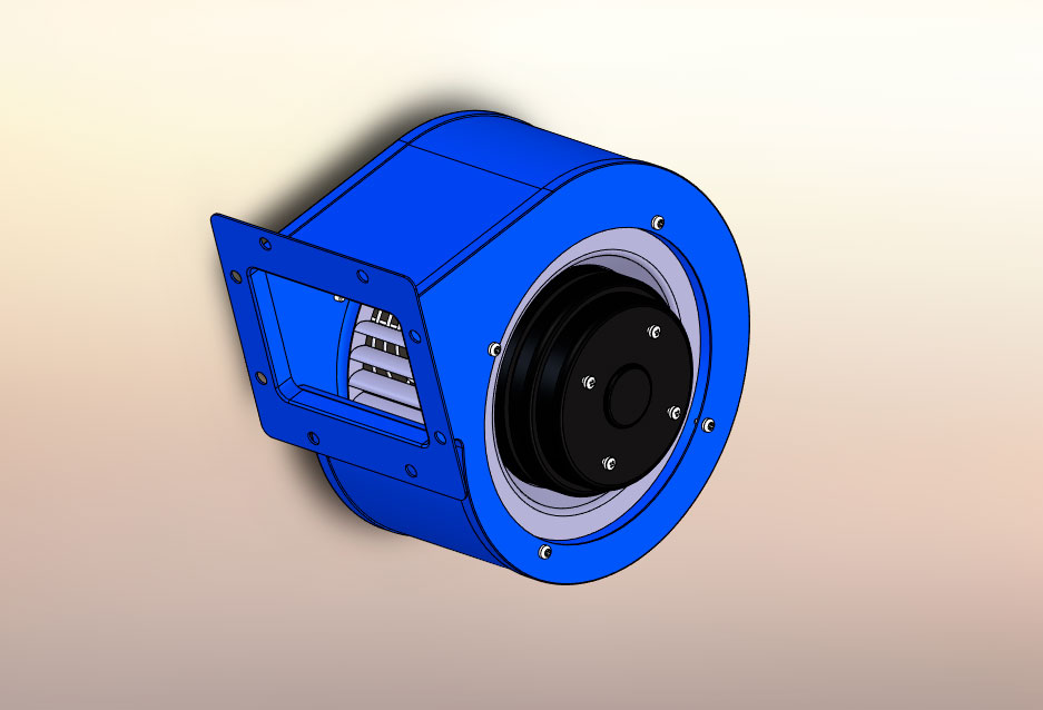3D модель 3D Вентилятор WPA-140