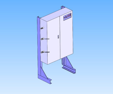 3D модель Шкаф А103