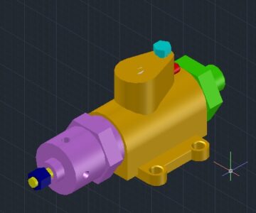 3D модель Регулятор давления МЧ00.16