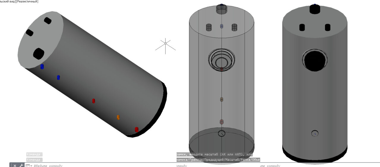 3D модель Бойлер BAXI UBVT 200SC