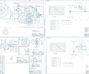 Чертеж Легковой автомобиль 2-ого класса с конструктивной разработкой вариатора