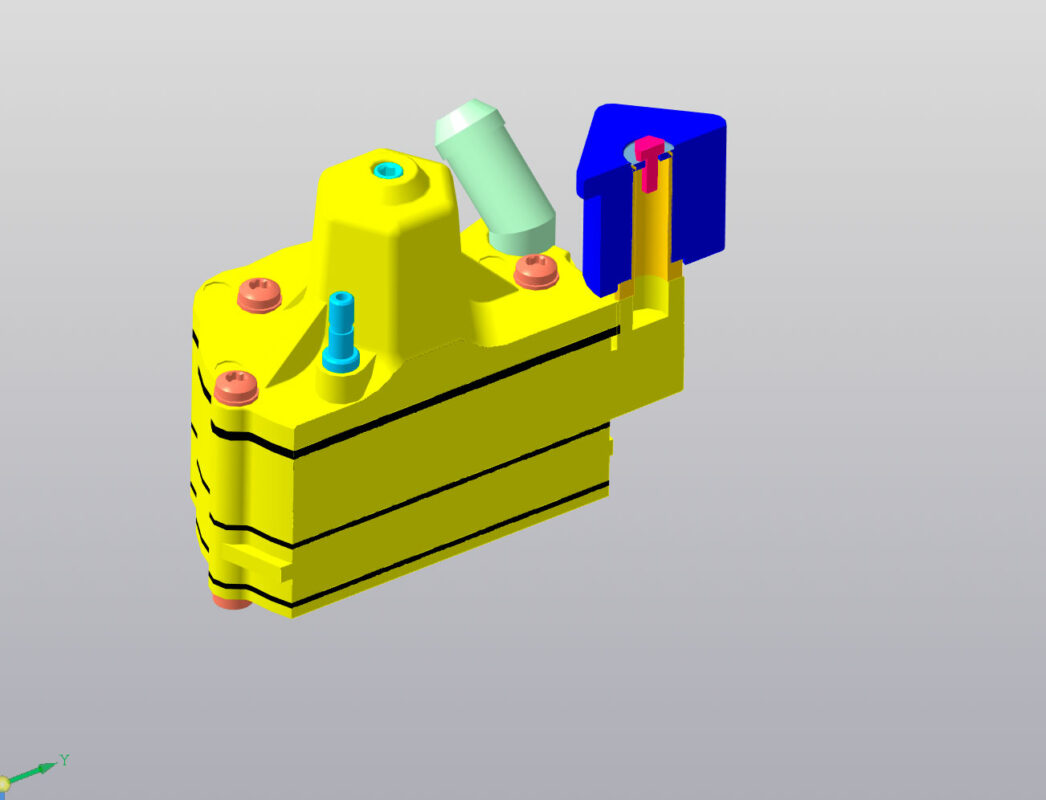 3D модель 3D Сборка Редуктор Tomasetto Alaska АТ09