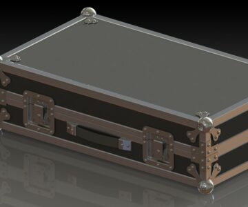 3D модель Кейс (кофр)