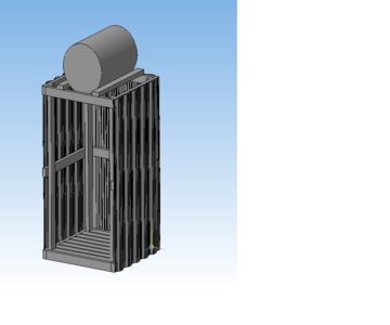 3D модель Летний душ