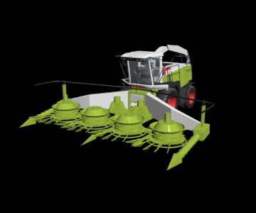 3D модель Комбайн CLASS JAGUAR