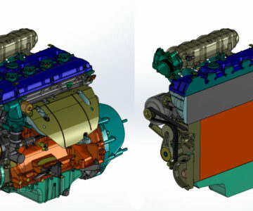 3D модель Двигатель ЗМЗ-409