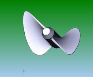 3D модель 3D Модель винта для судомоделирования