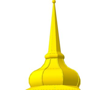 3D модель Церковный купол