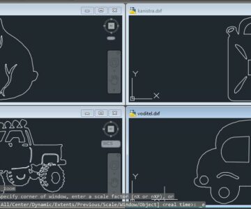 3D модель Брелки 4 штуки