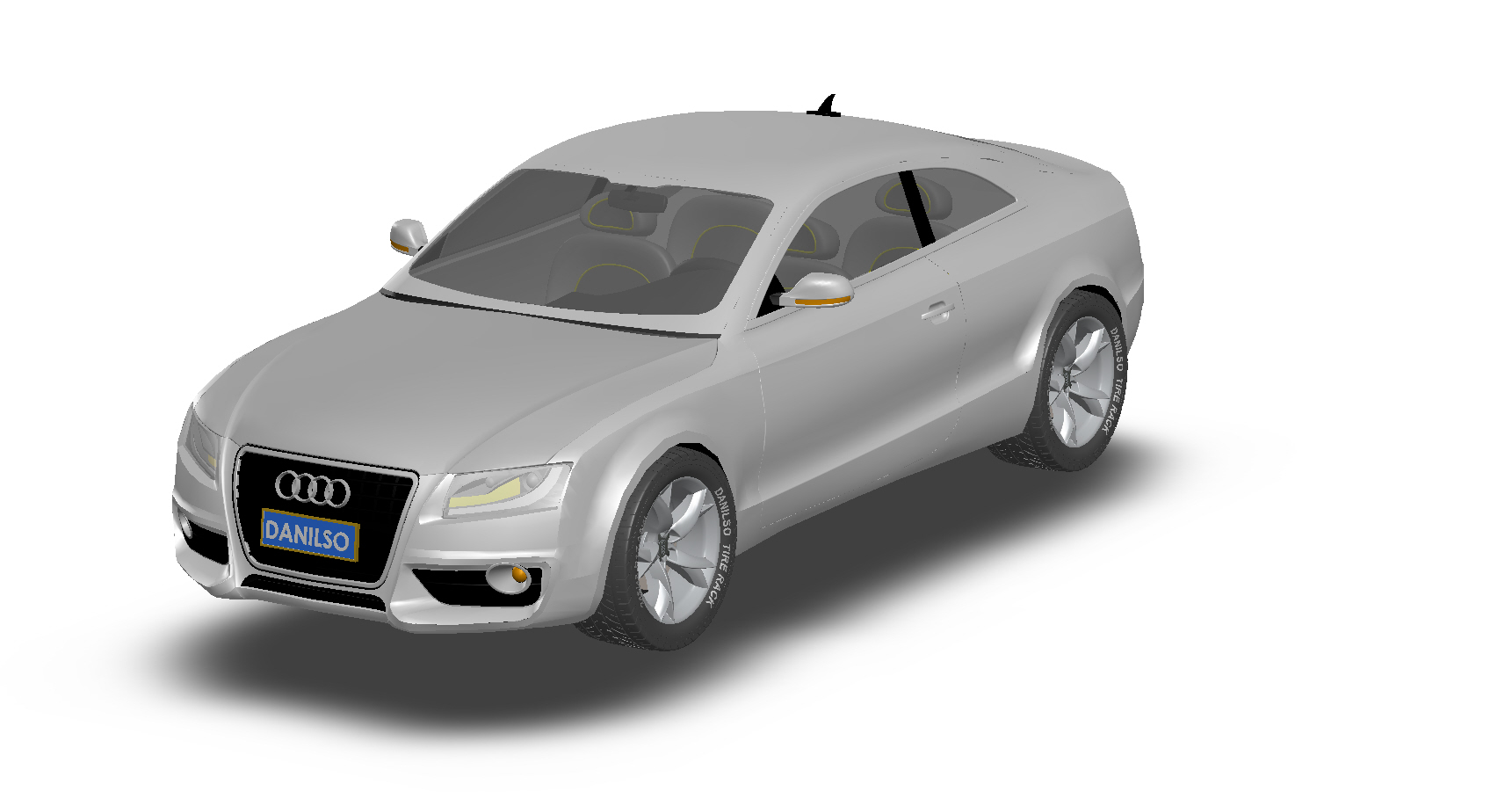 3D модель автомобиль Ауди А5