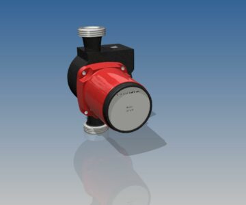 3D модель Циркуляционный насос Grundfos Alpha2 25-60