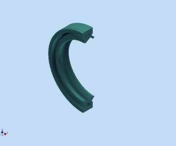 3D модель Библиотека для Инвентора манжет с пыльником (правильно отрисованная)