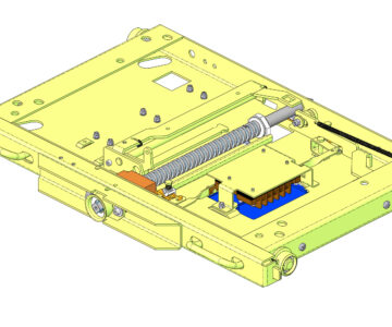 3D модель Выкатная тележка КРУ DPC-4-800 Liyond