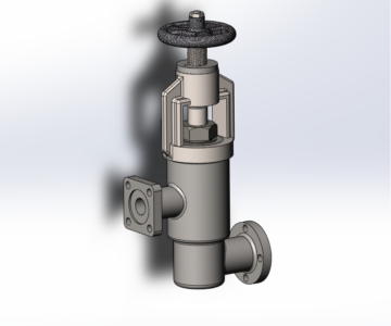 3D модель Клапан МЧ00.62 SolidWorks