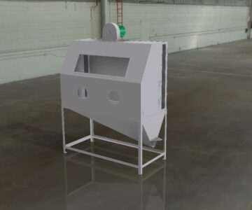 3D модель Камера пескоструйная