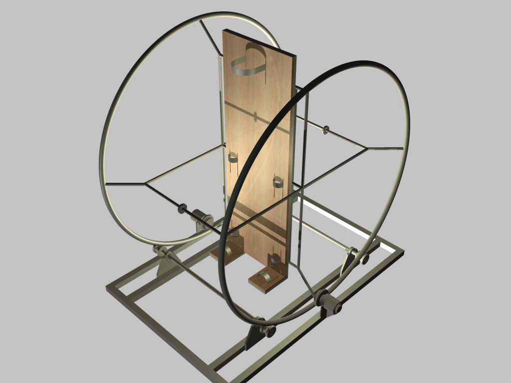 3D модель Колесо для пыток из пилы