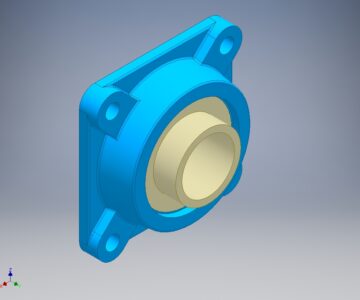 3D модель Подшипник 214