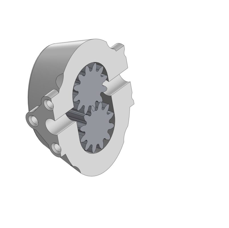 3D модель Насос шестеренный НШ-10Б
