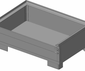 3D модель Контейнер складской