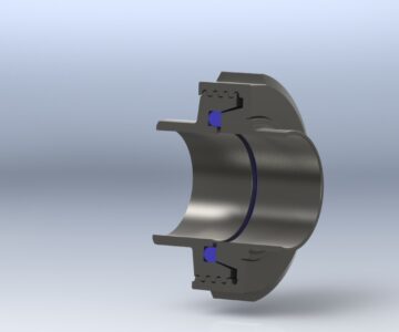 3D модель Муфта DN 40