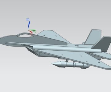 3D модель Сборная модель Миг-29 для изготовления из листового металла