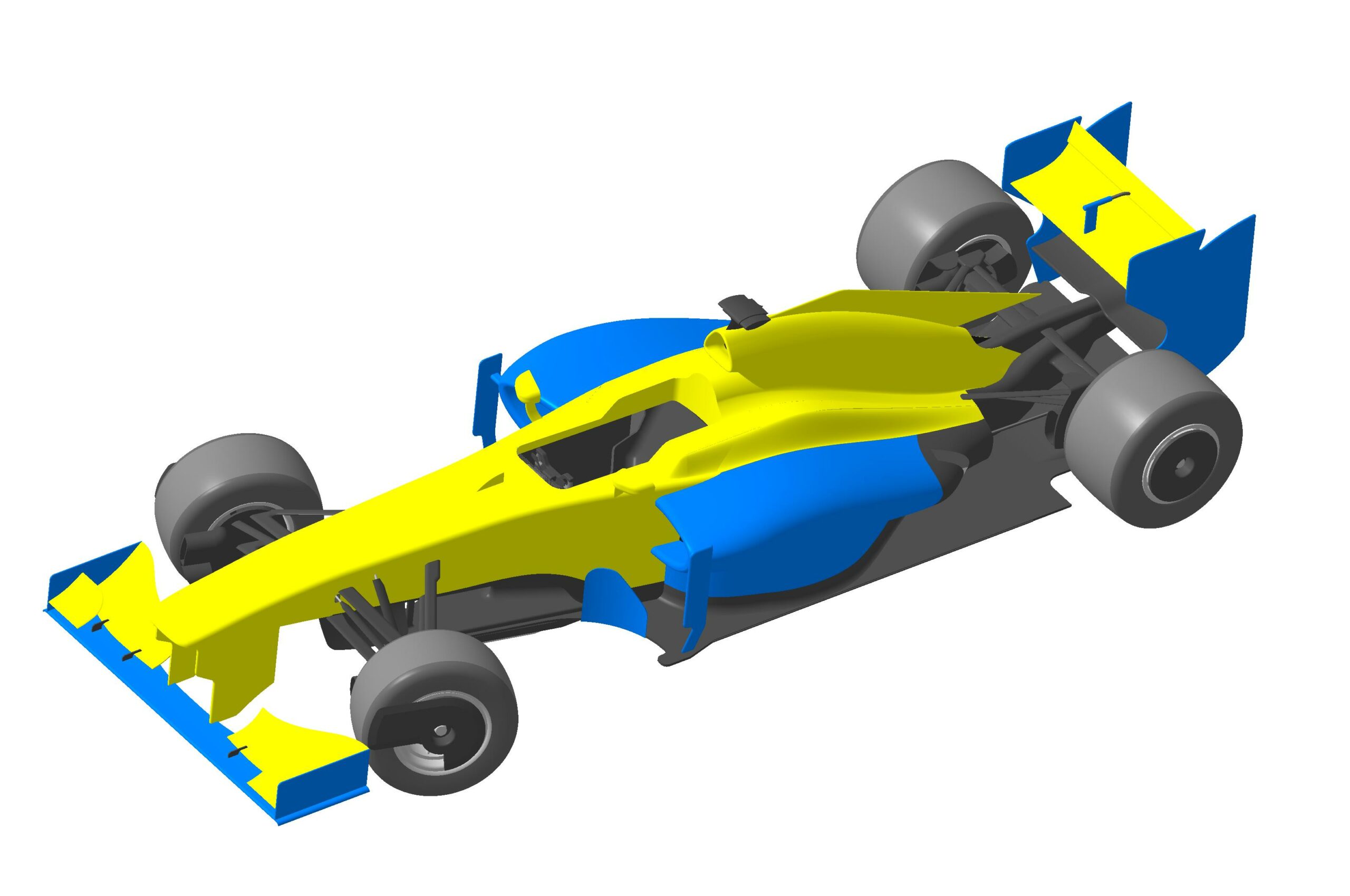3D модель Гоночная машина Formula 1