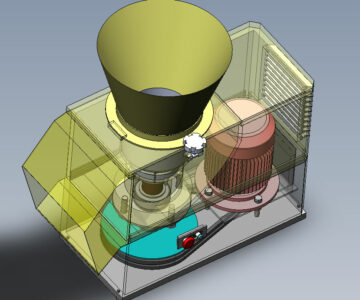 3D модель Протирочная машина МПР-350
