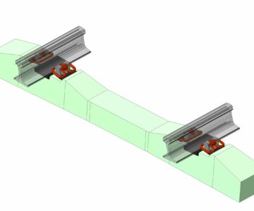 3D модель Рельсовое скрепление типа АРС в сборе