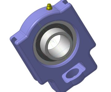 3D модель Корпусный подшипник UCT207