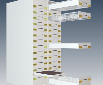 3D модель Шкаф аптечный универсальный