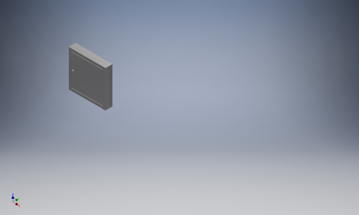 3D модель Щиток ЩРО 8505-4136 IP31 500х500х95 мм