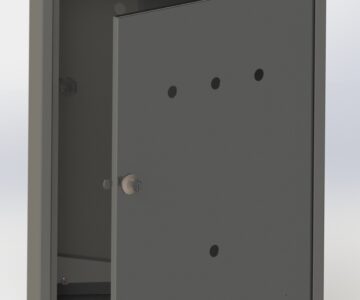 3D модель Шкаф электрический (КИП)