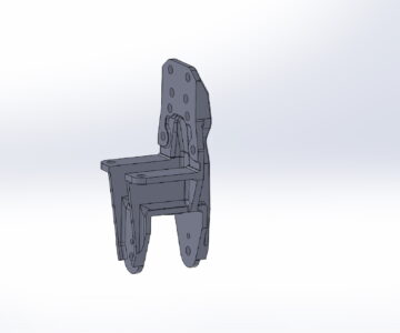 3D модель Кронштейн рессоры МАЗ 6317-29021446
